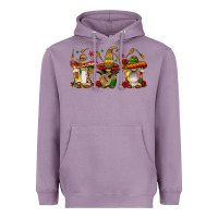 Lavender mexican gnomies Heavyweight Hoodie - FaDigitalArtStudio