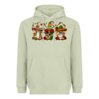 Matcha mexican gnomies Heavyweight Hoodie - FaDigitalArtStudio