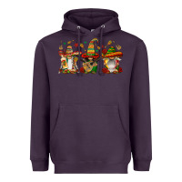 Plum mexican gnomies Heavyweight Hoodie - FaDigitalArtStudio