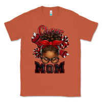 Copper cheer mom afro messy bun Classic Tee - texasbilliewilder