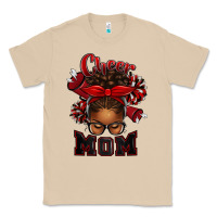 Mushroom cheer mom afro messy bun Classic Tee - texasbilliewilder