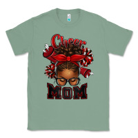 Sage cheer mom afro messy bun Classic Tee - texasbilliewilder