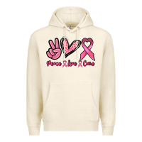 Tofu Peace love cure Premium Hoodie - NancyCooperArtShop