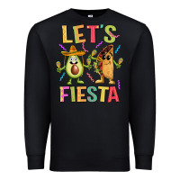 Black let's fiesta taco Premium Sweatshirt - JahusDesignShop
