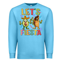 Ocean Blue let's fiesta taco Premium Sweatshirt - JahusDesignShop