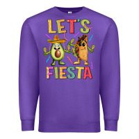 Purple let's fiesta taco Premium Sweatshirt - JahusDesignShop