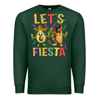 Sports Green let's fiesta taco Premium Sweatshirt - JahusDesignShop