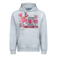 Heather Grey even cupid needs a margarita Urban Hoodie - MaliasSmallBusiness