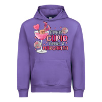 Tulip even cupid needs a margarita Urban Hoodie - MaliasSmallBusiness