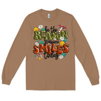 Toasted Coconut be the reason someone smiles today Long Sleeve Tee - MaliasSmallBusiness