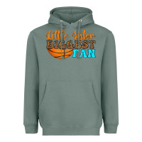 Sage little sister biggest fan Heavyweight Hoodie - HRA Design Shop