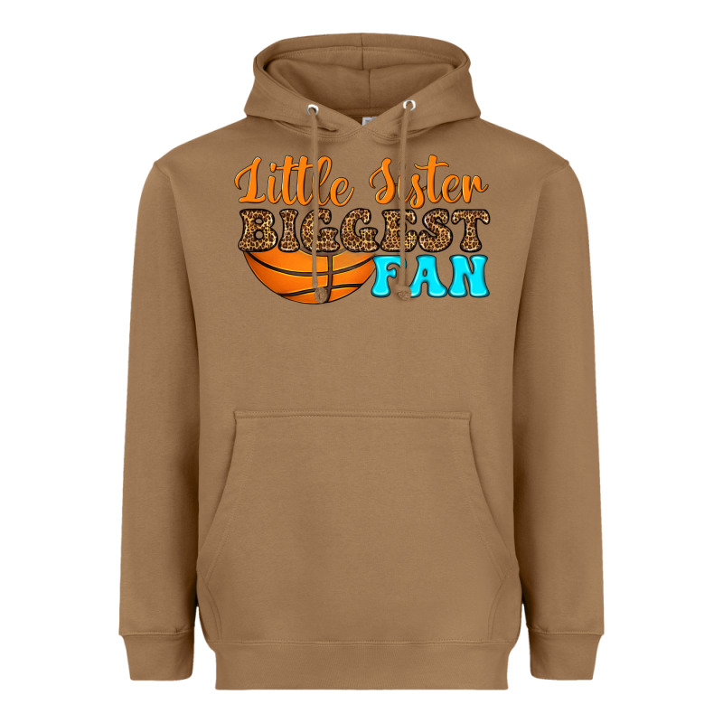 Little Sister Biggest Fan Heavyweight Hoodie by HRA Design Shop | Teevron
