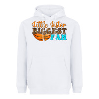 White little sister biggest fan Heavyweight Hoodie - HRA Design Shop