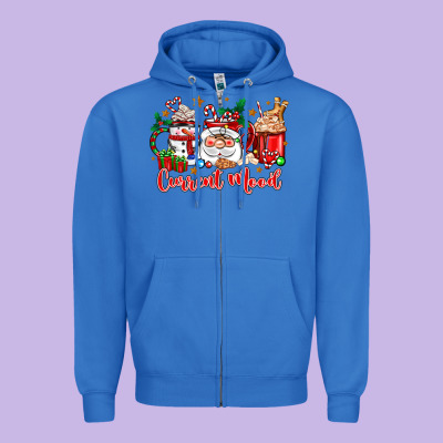 Zipper Hoodie current mood coffee cups