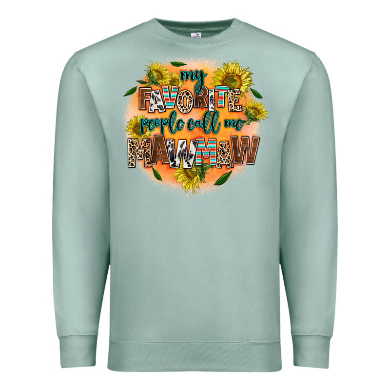 My Favorite People Call Me Mawmaw Premium Sweatshirt by AdoDesignShop | Teevron