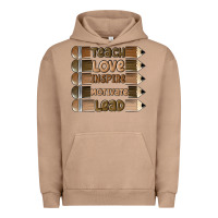 Pigment Burro teach love inspire Urban Hoodie - MaliasSmallBusiness
