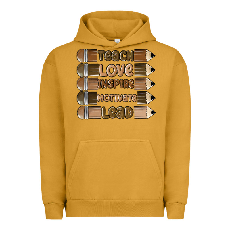 Teach Love Inspire Urban Hoodie by MaliasSmallBusiness | Teevron
