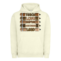 Pigment Pistachio teach love inspire Urban Hoodie - MaliasSmallBusiness