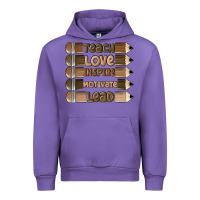Tulip teach love inspire Urban Hoodie - MaliasSmallBusiness
