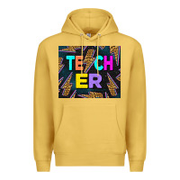Antique Gold Western Teacher Flash Premium Hoodie - LillyAllenDesigns