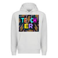 Dove Grey Western Teacher Flash Premium Hoodie - LillyAllenDesigns