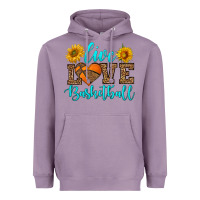 Lavender live love basketball Heavyweight Hoodie - HRA Design Shop