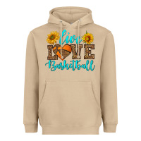 Mushroom live love basketball Heavyweight Hoodie - HRA Design Shop