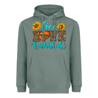 Sage live love basketball Heavyweight Hoodie - HRA Design Shop