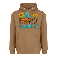 Toasted Coconut live love basketball Heavyweight Hoodie - HRA Design Shop