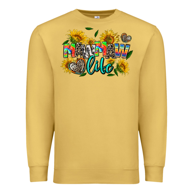 Mawmaw Life Premium Sweatshirt by AdoDesignShop | Teevron