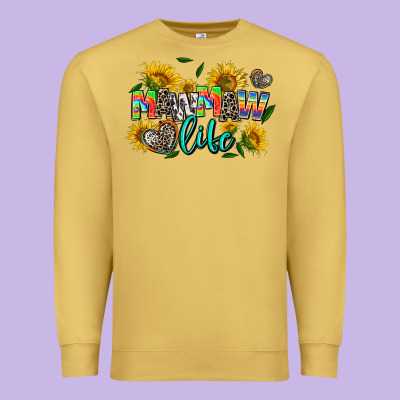 Mawmaw Life Premium Sweatshirt Designed By Adodesignshop