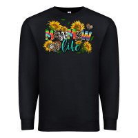 Black mawmaw life Premium Sweatshirt - AdoDesignShop