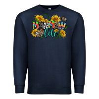 Navy mawmaw life Premium Sweatshirt - AdoDesignShop