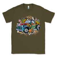 Army Green vintage truck western Classic Tee - Zillion Design Studio