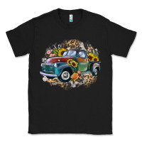Black vintage truck western Classic Tee - Zillion Design Studio