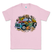Bubblegum Pink vintage truck western Classic Tee - Zillion Design Studio
