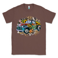 Chestnut vintage truck western Classic Tee - Zillion Design Studio