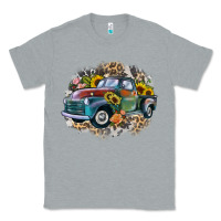 Heather Grey vintage truck western Classic Tee - Zillion Design Studio