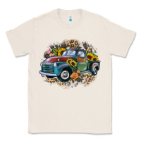 Natural vintage truck western Classic Tee - Zillion Design Studio