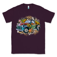 Plum vintage truck western Classic Tee - Zillion Design Studio
