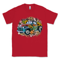 Red vintage truck western Classic Tee - Zillion Design Studio