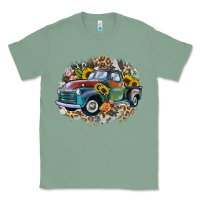 Sage vintage truck western Classic Tee - Zillion Design Studio