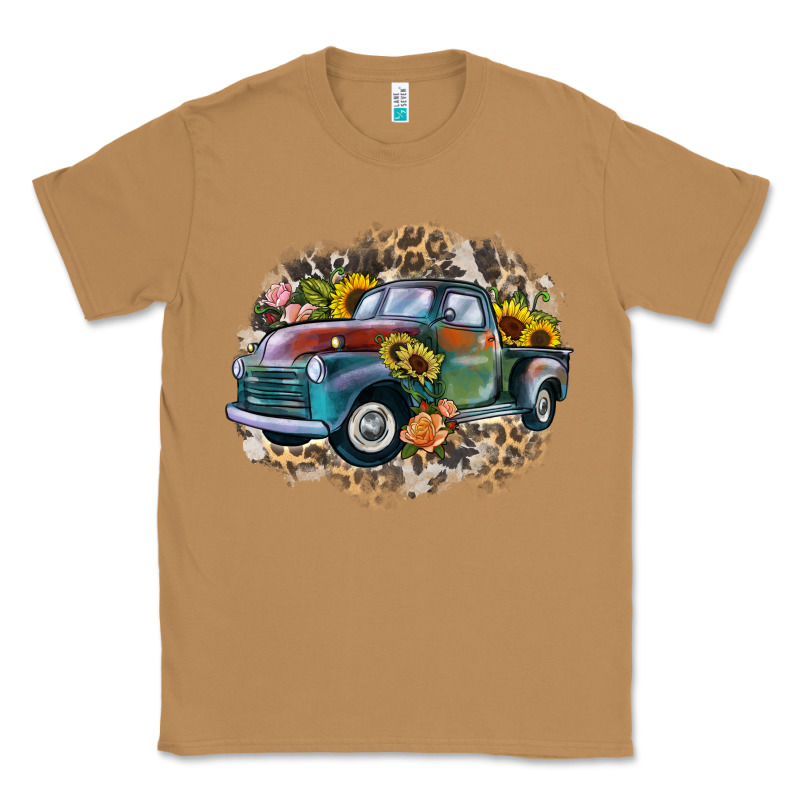 Vintage Truck Western Classic Tee by Zillion Design Studio | Teevron