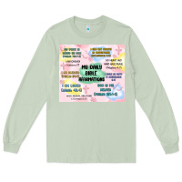 Matcha daily bible affirmations Long Sleeve Tee - MaliasSmallBusiness