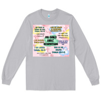 Moon Dust daily bible affirmations Long Sleeve Tee - MaliasSmallBusiness