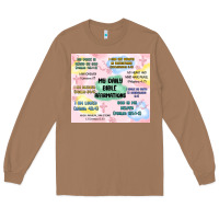 Toasted Coconut daily bible affirmations Long Sleeve Tee - MaliasSmallBusiness