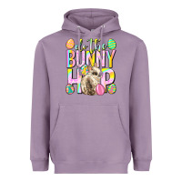 Lavender Do the bunny hop Easter Day Heavyweight Hoodie - Neo Western