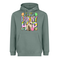 Sage Do the bunny hop Easter Day Heavyweight Hoodie - Neo Western