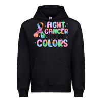 Black fight cancer in all colors Urban Hoodie - MaliasSmallBusiness
