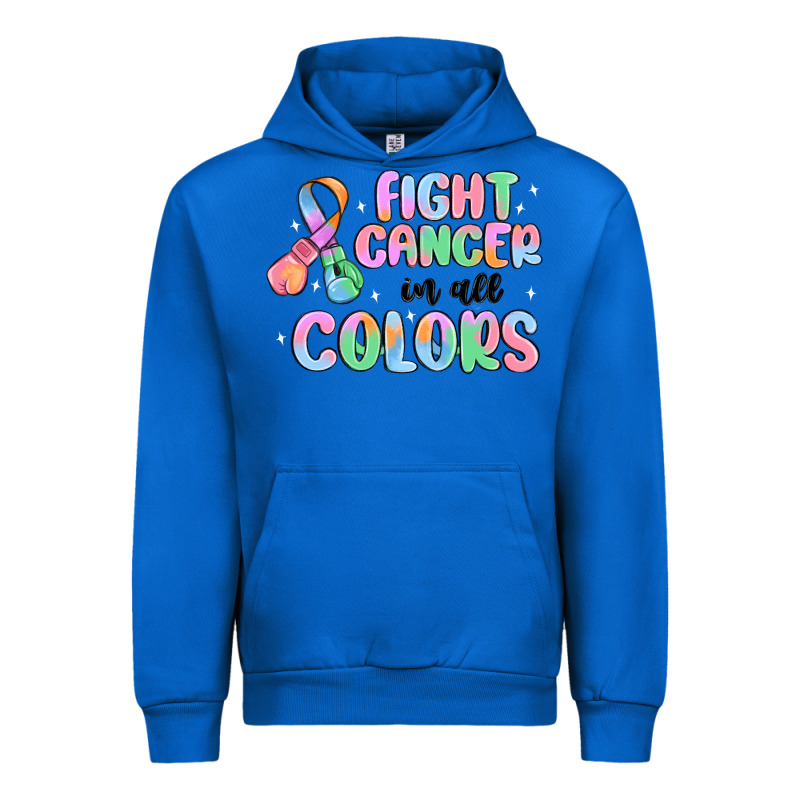 Fight Cancer In All Colors Urban Hoodie by MaliasSmallBusiness | Teevron